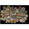Image 1 : APROX 15 OZ. OF ASSORTED FOREIGN COINS. FUN