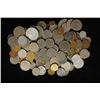 Image 2 : APROX 15 OZ. OF ASSORTED FOREIGN COINS. FUN