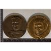 Image 1 : 2-2.5" RUSSIA ASTRONAUT SPACE MEDALS: 3.88 OZ AND