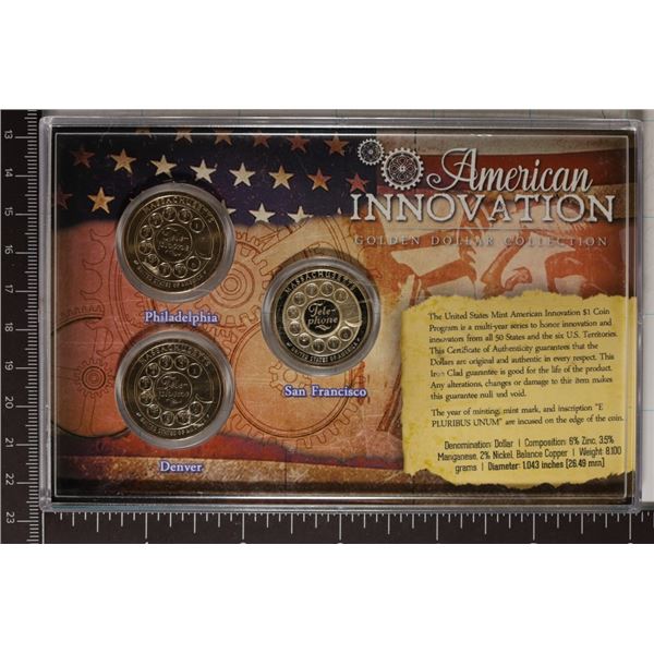 2020-P/D/S AMERICAN INNOVATION DOLLAR SET -