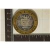 Image 2 : CASINO $10 SILVER TOKEN (UNC) BALLY'S LAS VEGAS