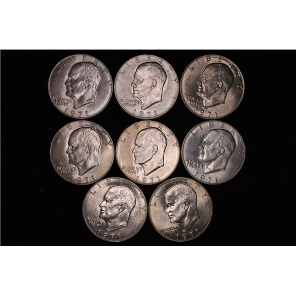 8-1971 IKE DOLLARS UNC