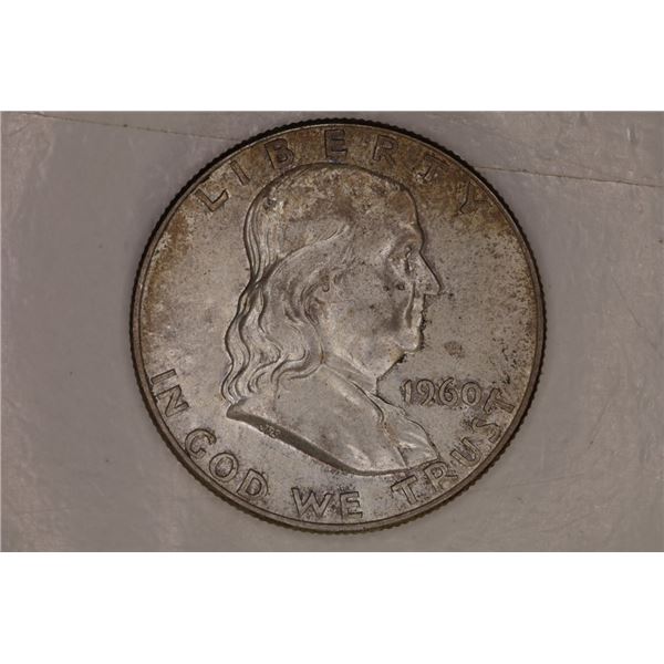 1960 SILVER FRANKLIN HALF DOLLAR