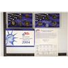Image 1 : 2004 US PROOF SET (WITH BOX) & WITH CERTIFICATE