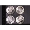 Image 1 : 4-1976 SILVER BICENTENNIAL KENNEDY HALF DOLLARS
