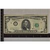 Image 1 : 1963-A US $5 STAR NOTE GREEN SEAL