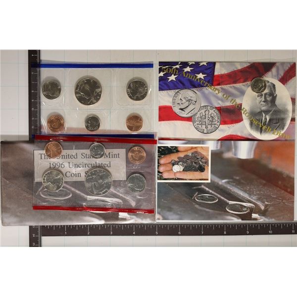 1996 US MINT SET (UNC) P/D (WITH ENVELOPE)