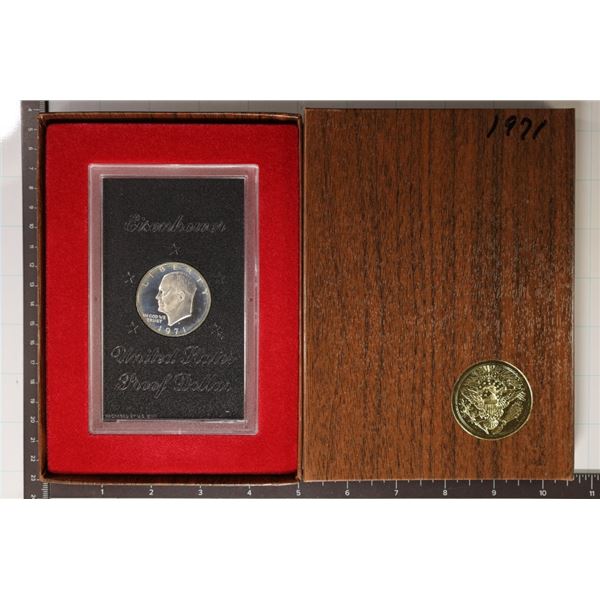 1971 IKE SILVER DOLLAR (BROWN PACK)