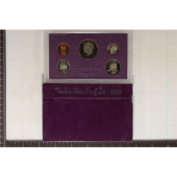 1985 US PROOF SET (WITH BOX)