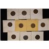Image 2 : 10 ASSORTED INDIAN HEAD CENTS: 1901-1907