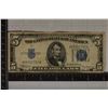 Image 1 : 1934-A US $5 SILVER CERTIFICATE BLUE SEAL TEAR