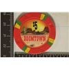 Image 2 : $5 BOOMTOWN CASINO CHIP LAS VEGAS, NEVADA