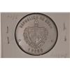 Image 2 : 1983 CUBA 1 PESO UNC COIN RAILROAD