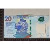Image 1 : 2018 HONG KONG $20 DOLLARS CRISP UNC COLORIZED