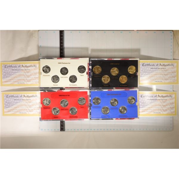 2000 US 50 STATE QUARTER SET IN BOXES-