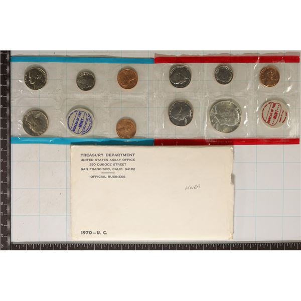 1970 US MINT SET (UNC) P/D/S (WITH ENVELOPE)