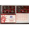 Image 1 : 2000 US SILVER PROOF SET (WITH BOX) AND