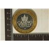 Image 1 : CASINO $10 SILVER TOKEN (UNC) CASINO WINDSOR