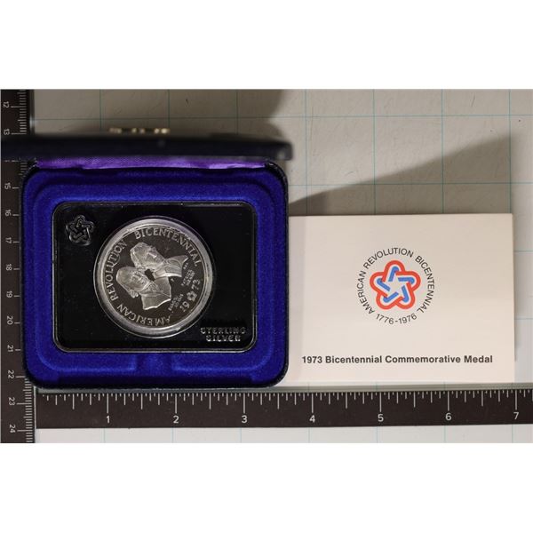 30.8 GRAMS PF STERLING SILVER 1973 BICENTENNIAL