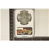 Image 2 : 1885 MORGAN SILVER DOLLAR NGC MS64 BOOKS $115