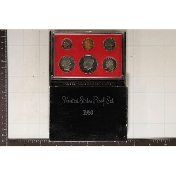 1980 US PROOF SET (WITH BOX)