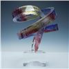 Image 1 : Rod Garrett Signed Acrylic Ribbon Sculpture