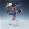 Image 2 : Rod Garrett Signed Acrylic Ribbon Sculpture