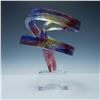 Image 3 : Rod Garrett Signed Acrylic Ribbon Sculpture