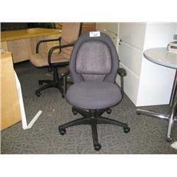 Grey Mid Back Ergo Gas Lift Task Chair