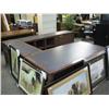 Image 2 : Mahogany U-shape Inlay Executive Lawyers Suite