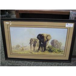 Ivory Is Theirs Print By David Shepherd