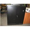 Image 1 : Black 3 Ft Storage Cabinet