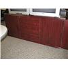 Image 1 : 2 Pieces Mahogany Credenza & Lateral Cabinet