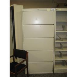 Cream 6ft Metal Shelving