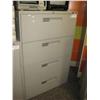 Image 1 : Grey 4 Drawer Lateral File Cabinet