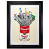 Image 1 : Tomato Pop (Off-White) by Mr Brainwash