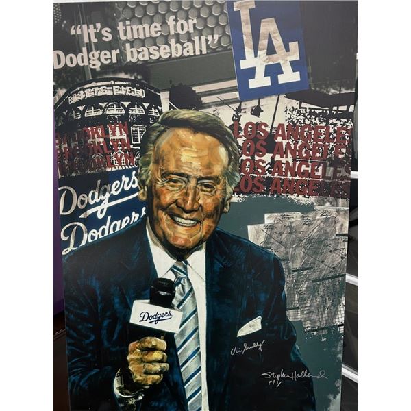 Vin Scully by Stephen Holland
