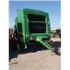 Image 1 : JD 567 ROUND BALER, MEGA WIDE W/NET WRAP