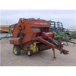 NH 845 AUTO WRAP ROUND BALER, SN #473933