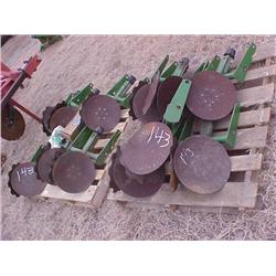 2 PALLETS, 12 JD PLANTER TRASH WHIPPERS