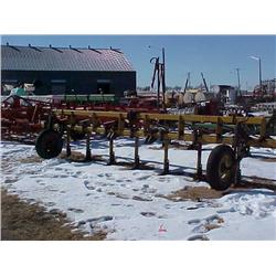 21' HAMBY DBL TOOL CARRIER, 9 SHANKS & CULTIVATURS