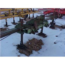 JD 4X7X21' TOOLBAR, 6 SHANKS-MARKERS 3PT