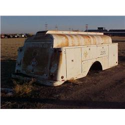1500 GAL FUEL DELIVERY TRUCK BED-5 COMPARTMENT