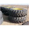Image 1 : 4  20.8 x 38 Tractor Tires