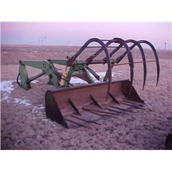 JD Front Loader with Grapple Claw