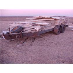 S/B 18' Tandom Axle Utility Trailer