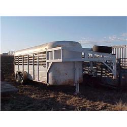 Turnbow 6' x 21' G/N Livestock Trailer