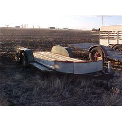 16' Tandom Axle Flatbed Trailer
