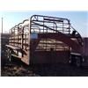 Image 1 : 1982 Gooseneck G/N Stock Trailer