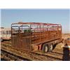 Image 2 : 1982 Gooseneck G/N Stock Trailer